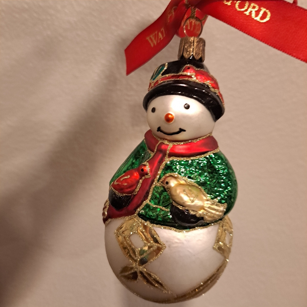 Waterford Holiday Heirlooms First Issue Ashbourne Andy Christmas Ornament